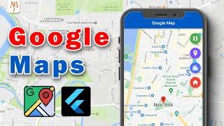 Flutter Google Maps | Custom Map Markers