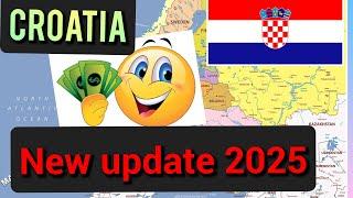 coatia new update 2025| बेरोजगार भत्ता पाउने अब | croatia working visa 2025 | about croatia