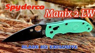 Spyderco Manix 2 Lightweight Blade HQ Exclusive! #knives #edc #usamade