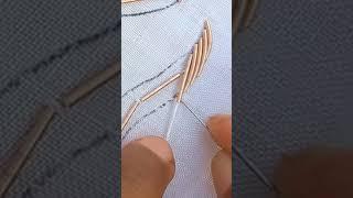 Zardosi Work/Zardosi Work with Normal Needle/Zardosi Leaf Work/Zardosi Work Tutorial/Threads Skills