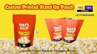 Custom Printed Stand Up Pouch, Stand Up Pouch