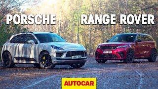 2020 Porsche Macan Turbo vs Range Rover Velar SVAutobiography review – the best fast SUV? | Autocar