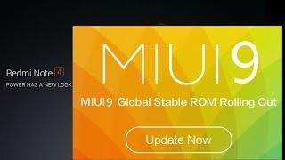 Redmi Note 4 MIUI 9 Global Stable ROM