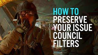 Star Citizen | How to Preserve your Issue Council Filters