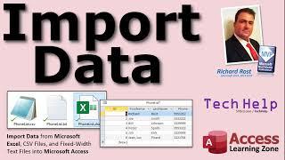 Import Data into Microsoft Access from Microsoft Excel, CSV Files, and Fixed-Width Text Files