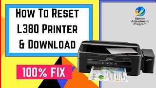 Epson L380 Resetter | Adjustment Program Free | service required