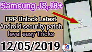 Samsung J8,J8+ FRP Bypass Without Talkback,Without PC - Android Unlock