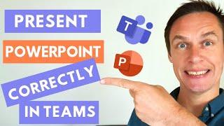 How to share PowerPoint Slides in Microsoft Teams