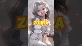 ZUHRA ISMIGA VIDEO #shorts #namevideo #ismgavideo #ismlar