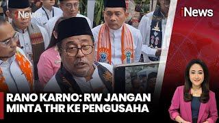 Viral! Pengurus RW Minta THR ke Pengusaha | iNews Room| 15/01