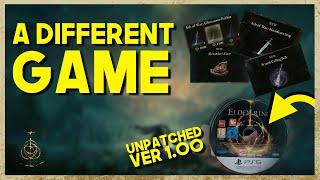 How different is the ORIGINAL Elden Ring? (Unpatched base game 1.00) #eldenring #eldenringoriginal