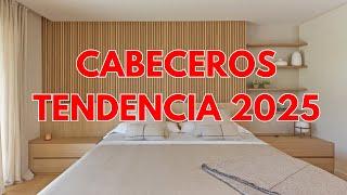 5 TIPOS DE CABECEROS QUE SON TENDENCIA ESTE 2025