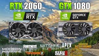 RTX 2060 vs GTX 1080 Test in 8 Games