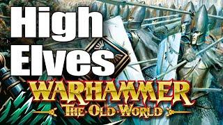 High Elves in the Old World