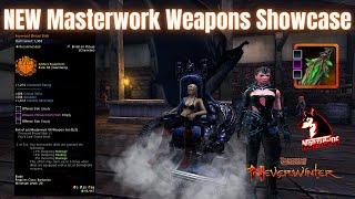 NEW Masterwork Weapons Sneak Peak Mod 21 Neverwinter Northside