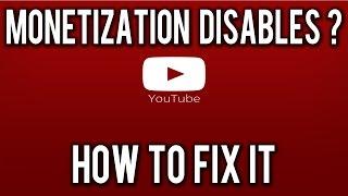 RE ENABLE YOUTUBE MONETIZATION TAB AFTER GETTING DISABLED NEW 100% WORKING 2015