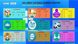 Aplikasi Data Penduduk dan Surat Menyurat Desa (Simprofdes Versi 2 .0 .4)