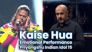 "Kaise Hua" Watch Priyangshu's Heartfelt Indian Idol 15 Performance That Won Hearts