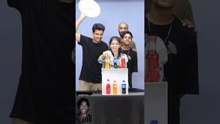 challenge wala video#new funny short#cold drink milane wala# challenge#comedy video 