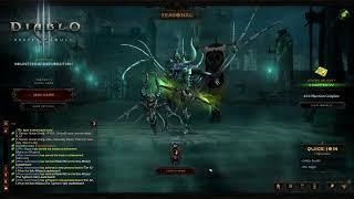 Diablo 3 Season 28 Necromancer | Rypper Gaming Live Stream LVL 21+