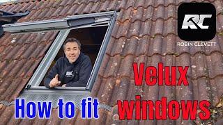 How to fit Velux windows