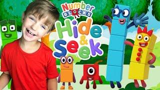 Numberblocks Hide & Seek - learn numbers with Ima