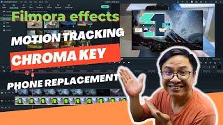 Filmora 11 Effects: Motion Tracking + Chroma Key Tutorial