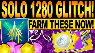 Destiny 2 | NEW SOLO 1280 GLITCH! Insane EXOTIC, ASCENDANT Shard, Enhancement PRISM FARM & Cheese!