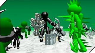 ЗОМБИ ПРОТИВ СТИКМЕНОВ - Игра Stickman Simulator : Zombie Battle.Андроид игры про зомби и стекменов