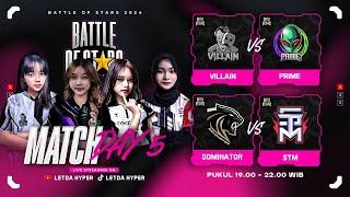 Reguler Season Day 5 | Battle Of Stars Ladies