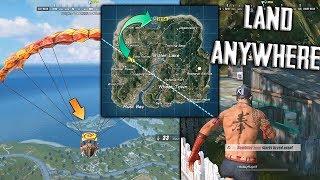 HOW TO LAND ANYWHERE ON THE MAP FROM THE START IN RULES OF SURVIVAL!