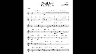 Over the rainbow - Play along - Backing track (Bb key score trumpet/tenor sax/clarinet)