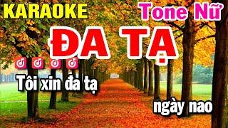 ĐA TẠ Karaoke Nhạc Sống Tone Nữ ( Rumba Nhạc Trẻ ) Huỳnh Lê