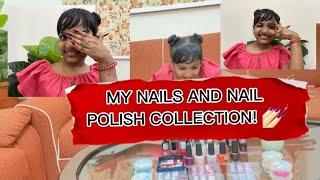 My Nails and Nail Polish Collection | Mihna Shamsudheen