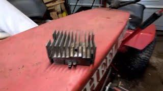 Wheel Horse Rectifier wiring