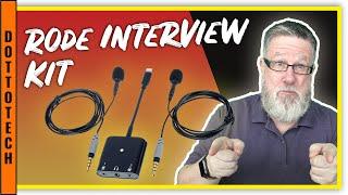 Recording a Podcast on the Rode - The Rode Interview Kit