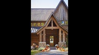 Inside a Cozy Cabin in Wyoming