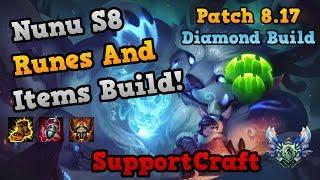 Support Nunu & Willump Build Season 8 Runes - Patch 8.17 Guardian | SupportCraft