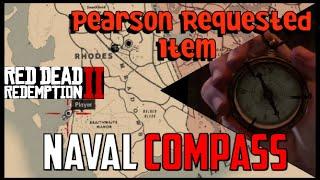 Pearson Requested Item Naval Compass Location|Red Dead Redemption-2 #rdr2 #rockstar #xbox #gaming