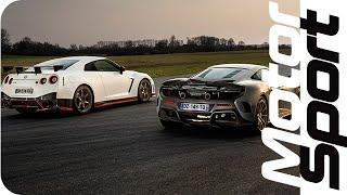 Drag Race : Nissan GT-R Nismo VS McLaren 675LT