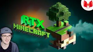 Мармок ► Minecraft RTX - Лучезарные приключения ( Marmok ) | Реакция