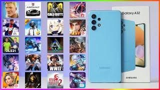 Game Test Samsung Galaxy A32 in 20 games Android Fortnite - PUBG - ARK - Call of Duty Mobile