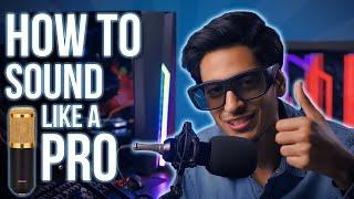 HOW TO SOUND PROFESSIONAL IN VIDEOS | BM 800 MICROPHONE REVIEW | AUDACITY TUTORIAL | Urdu Pakistan