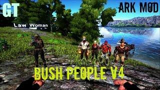 BUSH PEOPLES v4 Info - Raiding Their Camp - ARK: Survival Evolved