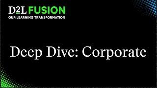 Product Deep Dive: Corporate Learning and Association/Training Organizations