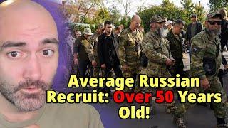 Leaked: Average Russian Recruit Now Over 50 Years Old!!