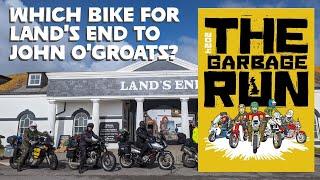 The Bikes of Land's End to John o'Groats 2024 - The 'Garbage Run'