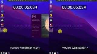 VMware Workstation 17 vs 16 Benchmark