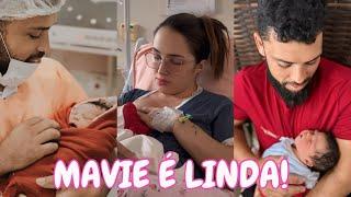 CANTINHO DA JÉ: MAVIE É LINDA + PAPAI CUIDANDO DA JÉ E DA BEBÊ! 