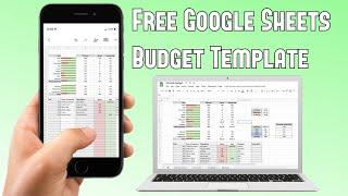 Budget Template for Google Sheets to track expenses and account balances updated for 2023